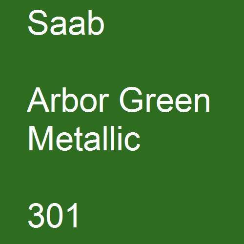 Saab, Arbor Green Metallic, 301.